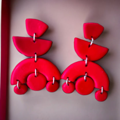 Pendientes Sofía ROJOS